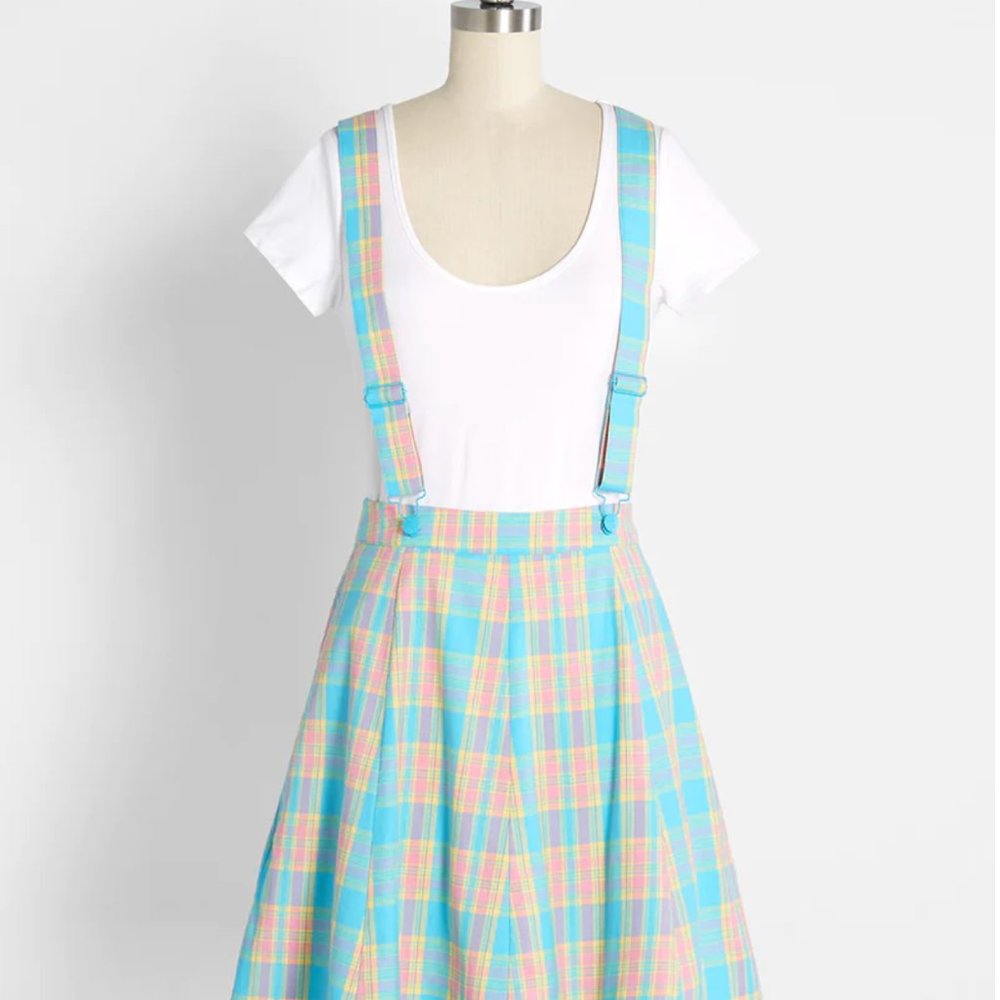 Modcloth Staying in Plaid for the Summer Jumper